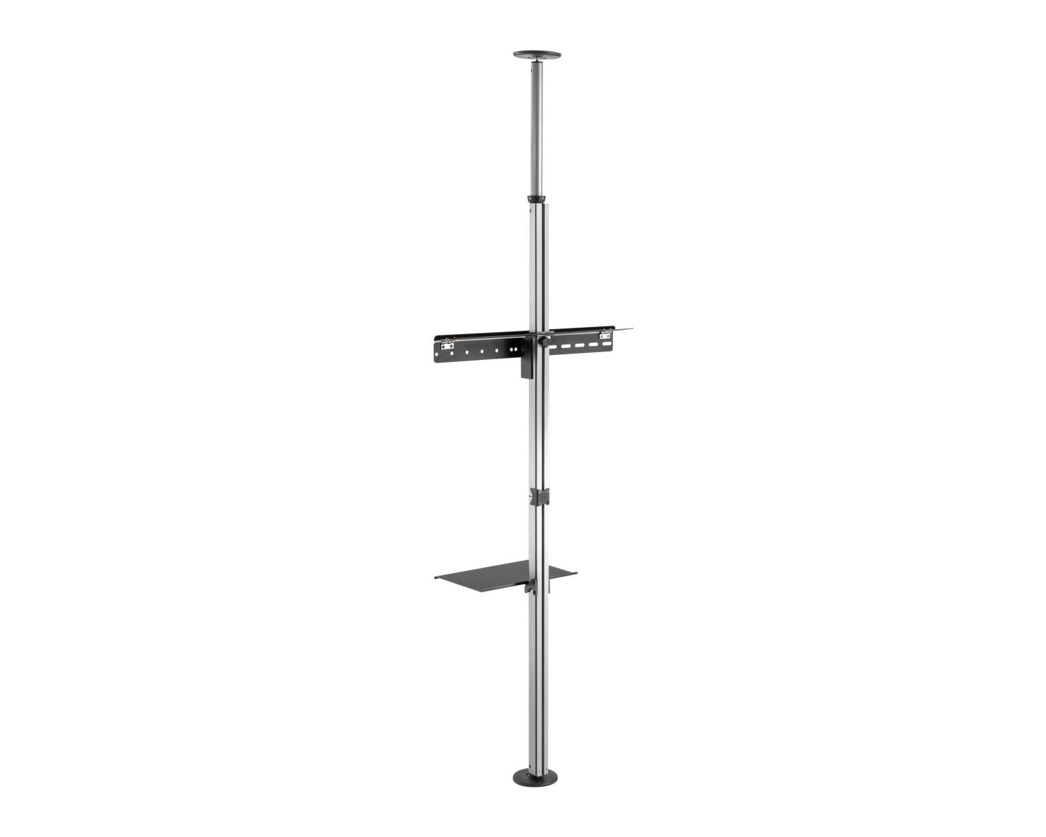 Equip 650621 Supporto TV a parete 177,8 cm (70") Nero, Acciaio inossidabile