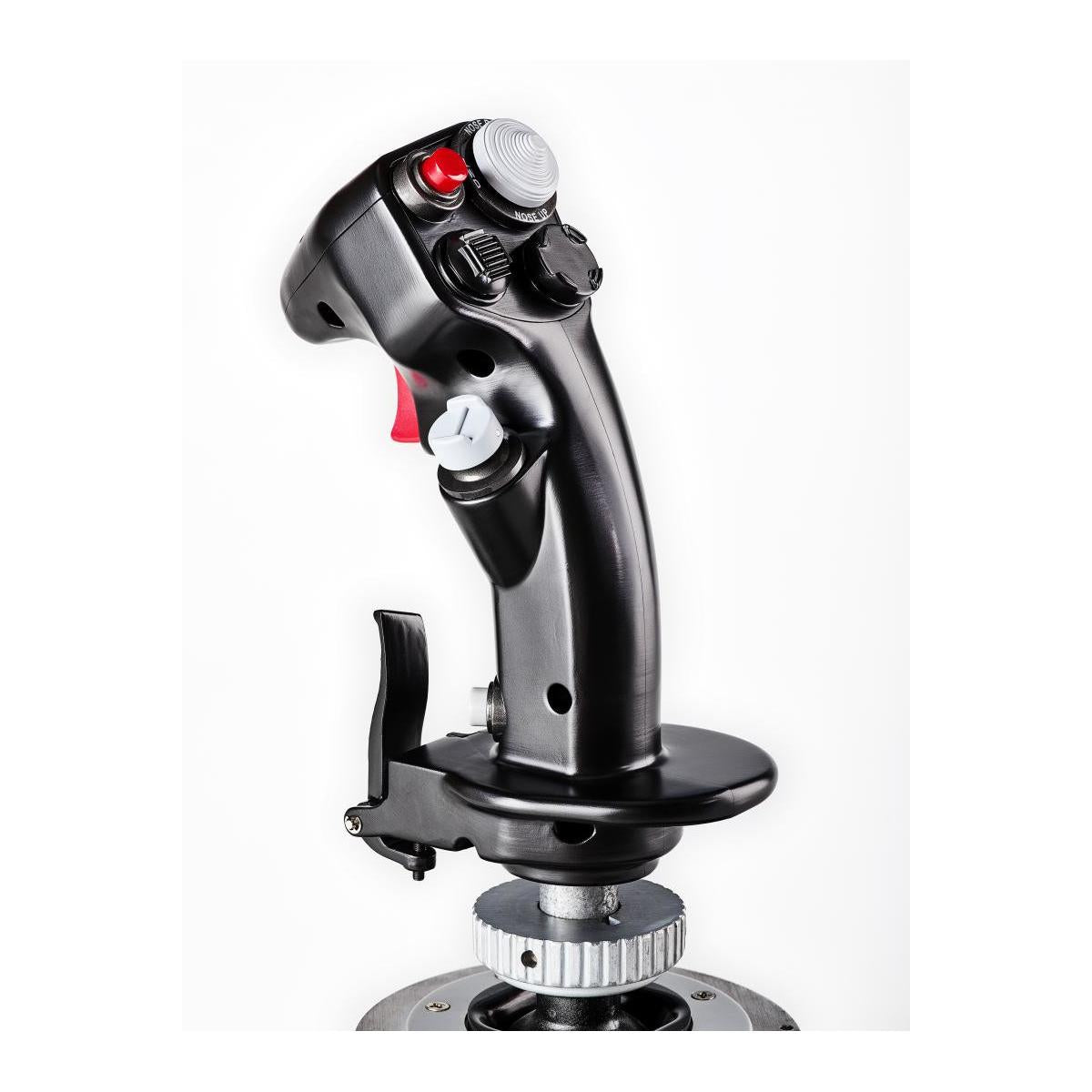Thrustmaster 2960848 Periferica di Gioco Simulazione di Volo Analogico PC Nero Rosso Bianco