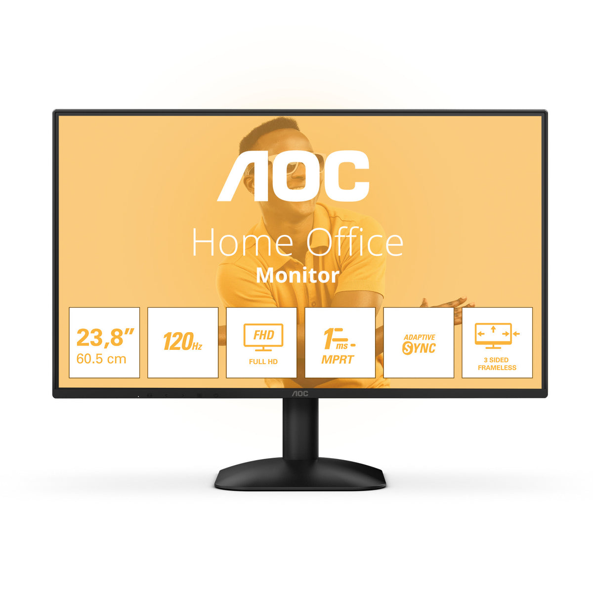 AOC 24B31H LED display 60,5 cm (23.8 pollici) 1920 x 1080 Pixel Full HD Nero