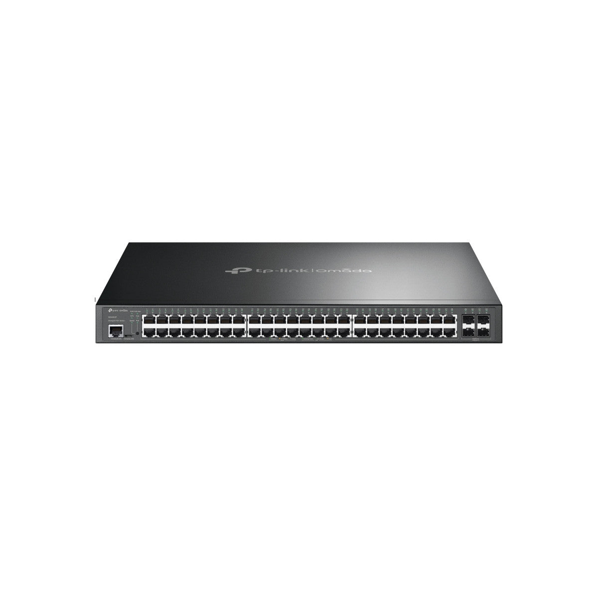 TP-Link Omada SG3452P switch di rete Gestito L2/L3 Gigabit Ethernet (10/100/1000) Supporto Power over Ethernet (PoE) 1U Nero