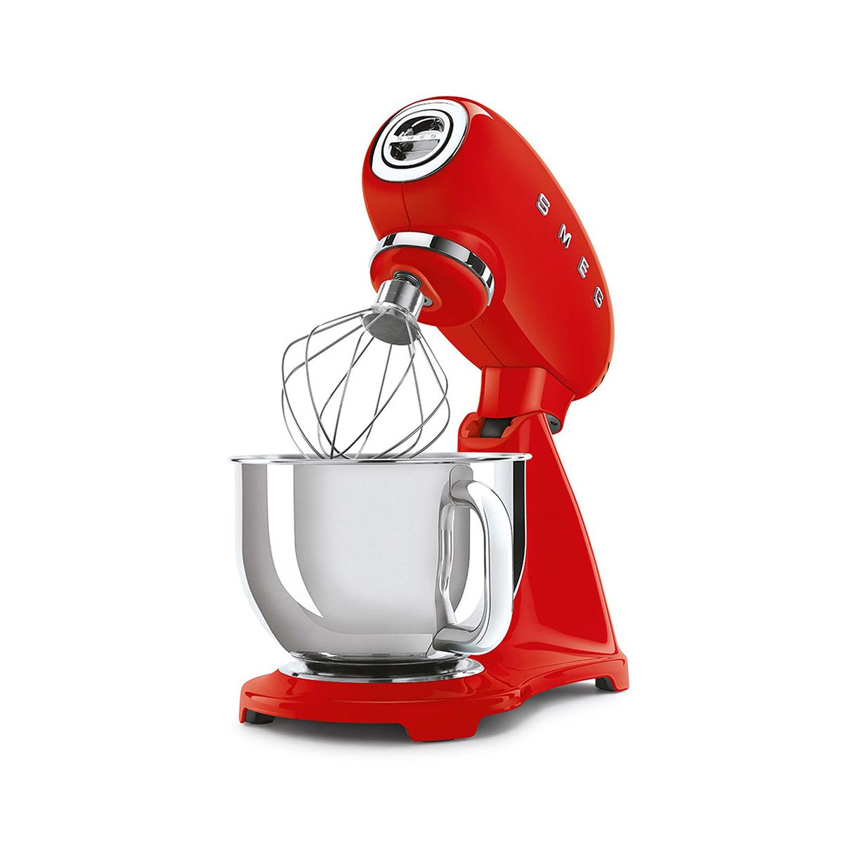 Smeg Impastatrice Full Color 50 s Style Rosso LUCIDO SMF03RDEU