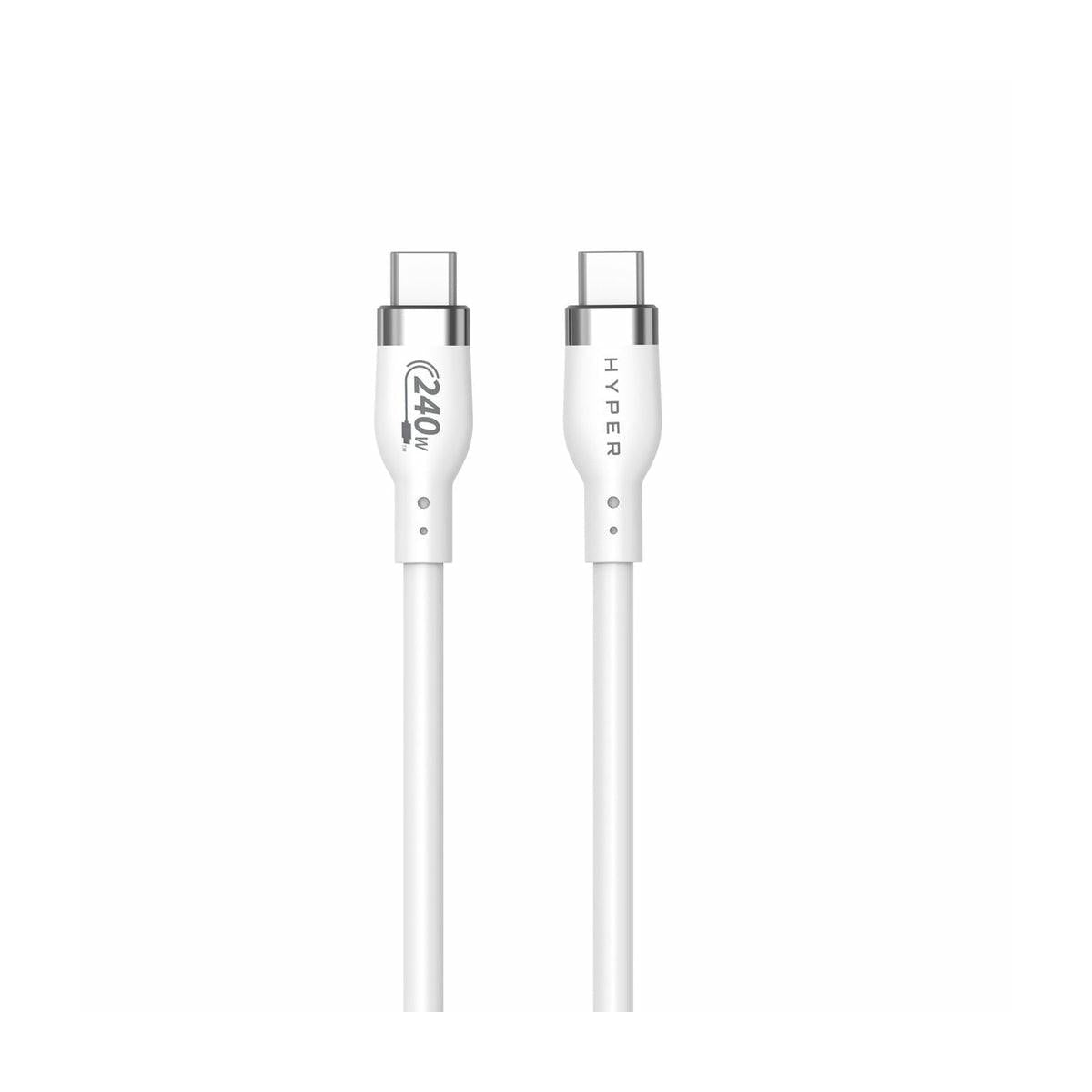 HYPER HJ4002WHGL cavo USB USB 2.0 2 m USB C Bianco