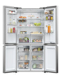 Haier Cube 90 Serie 5 HCR5919EHMP frigorifero side-by-side Libera installazione 525 L E Platino, Acciaio inox