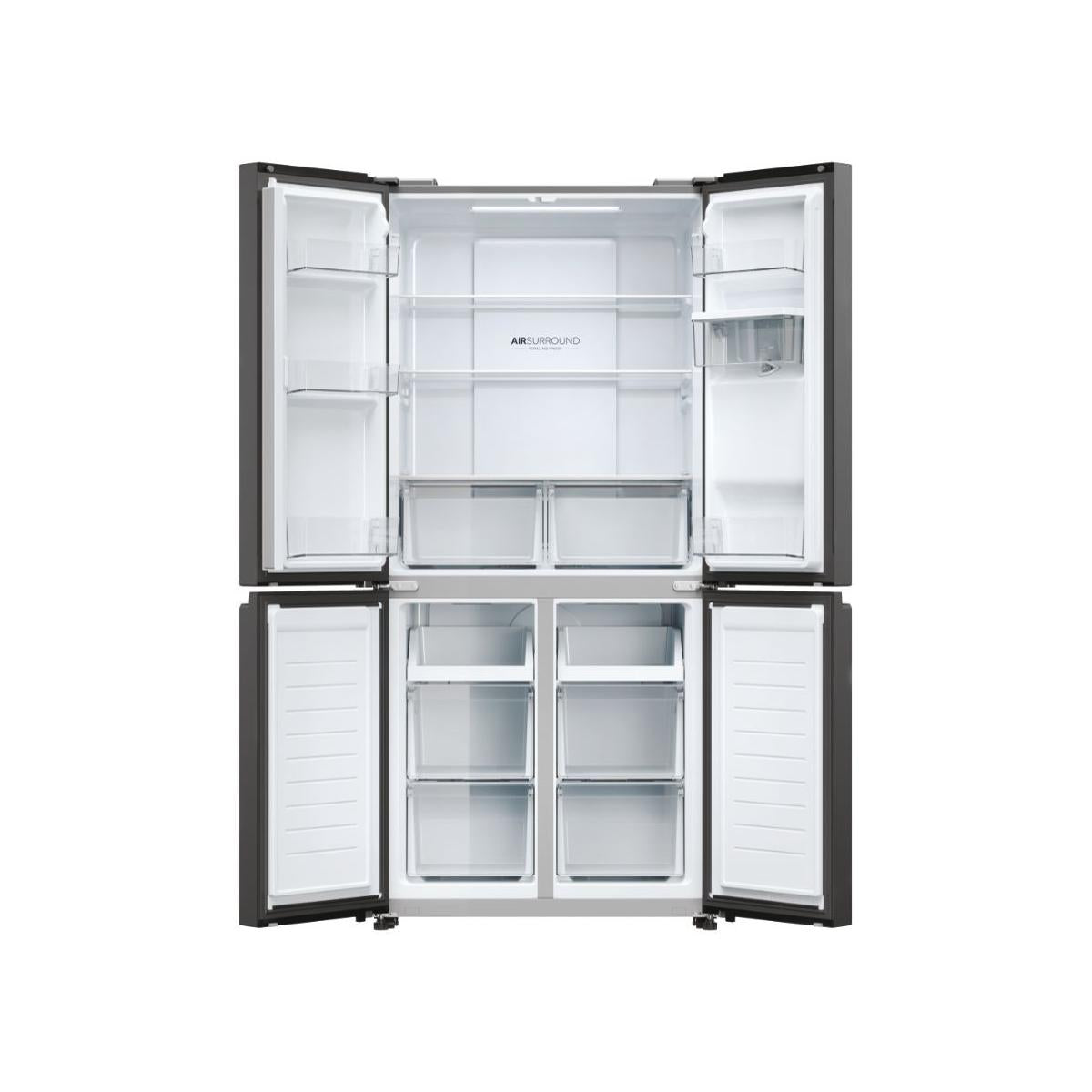 Haier Cube 83 Serie 3 HCR3818EWPT frigorifero side-by-side Libera installazione 463 L E Antracite