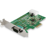 StarTech.com Scheda Seriale PCI Express con 1 Porta - Controller PCIe RS232 - 16950 UART - Scheda Seriale di Espansione DB9 a Profilo Basso - Compatibile Windows e Linux