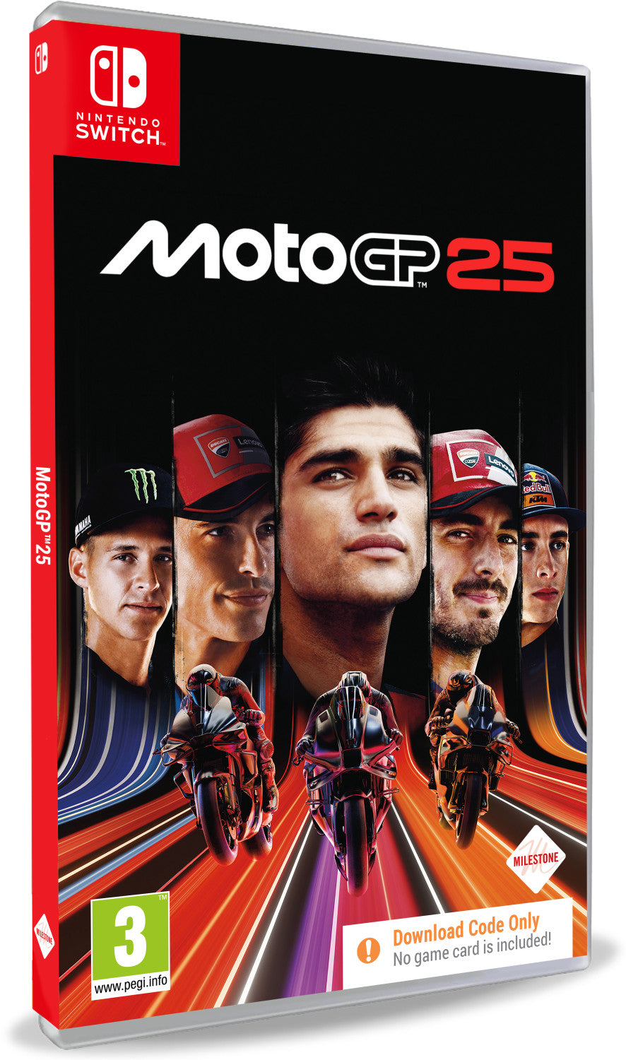 Deep Silver MotoGP 25 - Day One Edition Cinese semplificato, Cinese tradizionale, Tedesca, Inglese, Francese, ITA, Giapponese, Portoghese Nintendo Switch