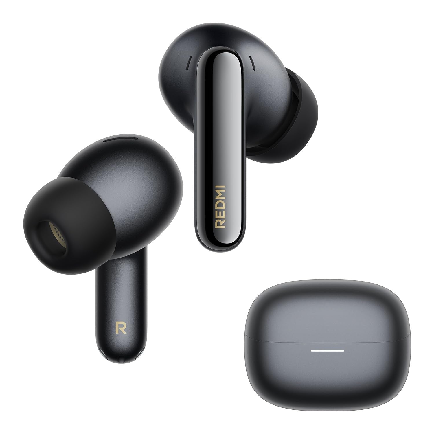 Xiaomi Redmi Buds 8 Pro Auricolari Bluetooth True Wireless ANC 55dB Hi-Res Audio Dolby Audio 33h Nero