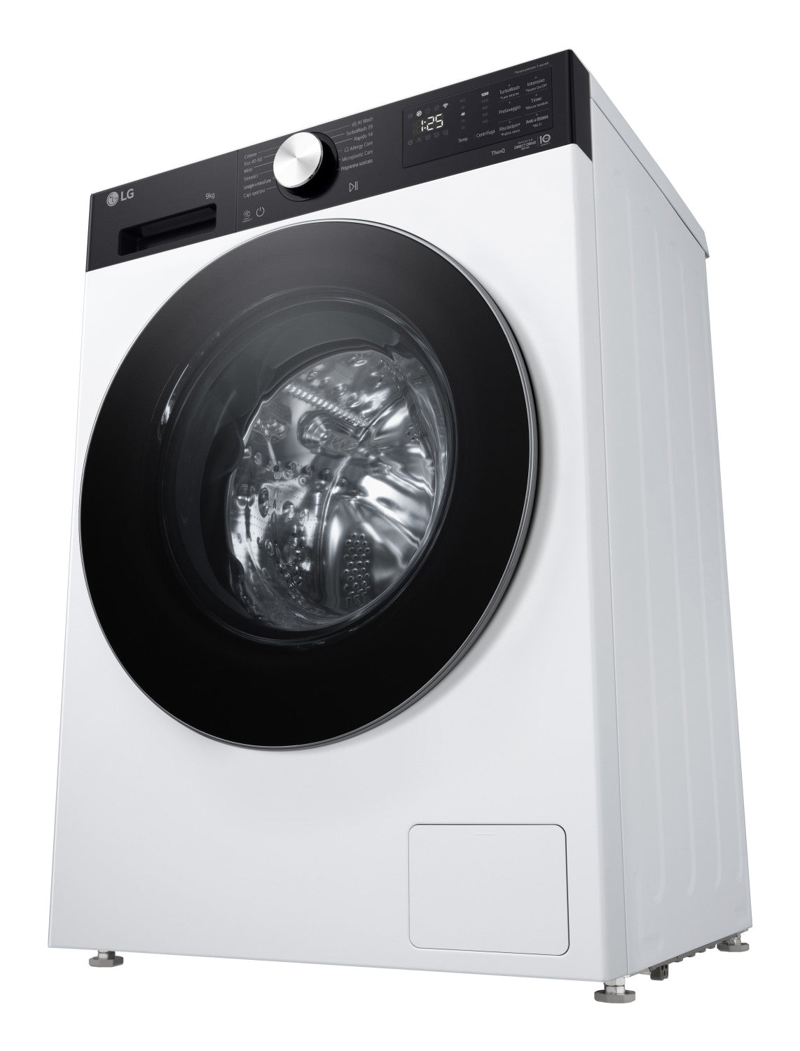 LG F2NX50S9TKC lavatrice Caricamento frontale 9 kg 1200 Giri/min Bianco