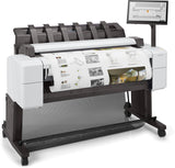 HP 3XB78A Stampante T2600 Grandi Formati Getto d'Inchiostro a Colori 2400x1200 DPI A0 841x1189 mm LAN Bianco Nero