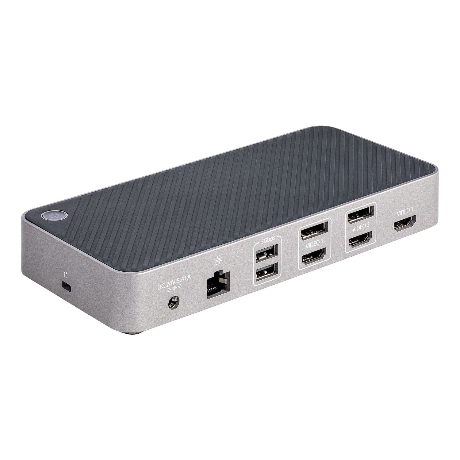 StarTech.com Docking station USB-C per Tre Monitor - Dock USB C Triplo HDMI/DP 4K - Hub USB a 5 Porte - GbE - PD 100W - Docking Station Universale Multi Monitor - Compatibile con Thunderbolt 3/4