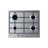 Candy ESSENZA CDIH6WBREX Acciaio inox Da incasso 60 cm Gas 4 Fornelli