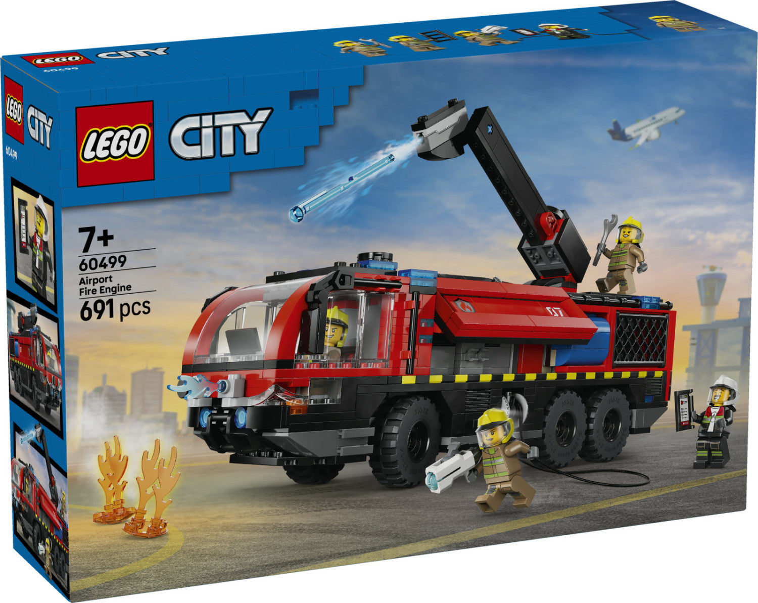 LEGO City Autopompa Dell'Aeroporto 60499 - 691 Pezzi