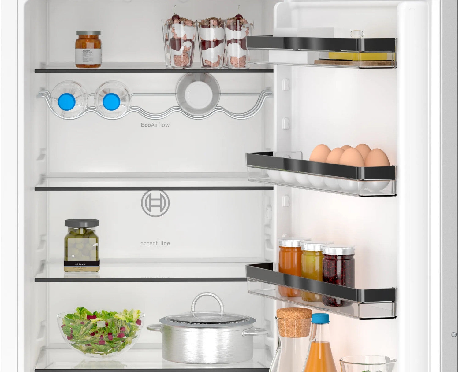 Bosch Serie 4 KIN96VFD0 frigorifero con congelatore Da incasso 290 L D Bianco