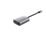 Trust 24136 Lettore di Schede USB 3.2 Type-C Alluminio