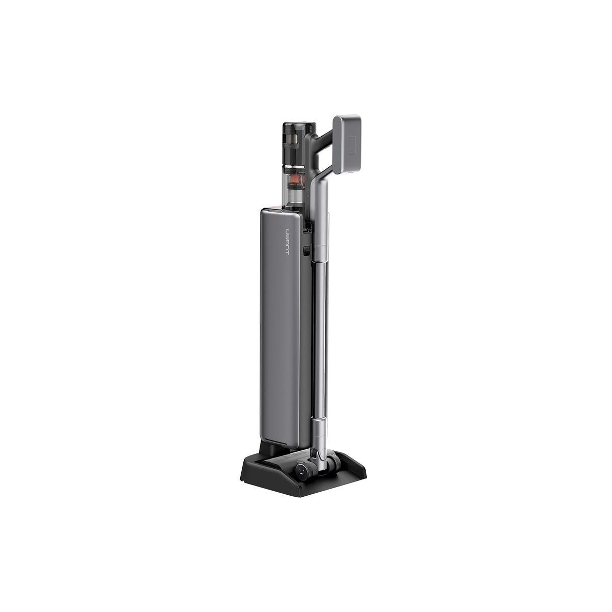 UWANT V800 scopa elettrica Aspirapolvere elettrica Batteria Secco HEPA Sacchetto per la polvere 0,5 L Grigio, Nero 3000 Ah
