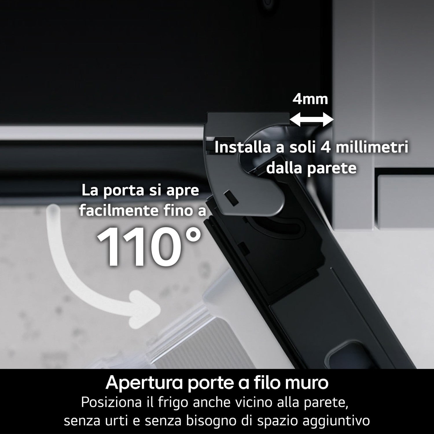 LG GBBSJ20EPY Frigorifero combinato Fit Max 60cm, Classe E, 375L, AI Inverter, Prime Silver