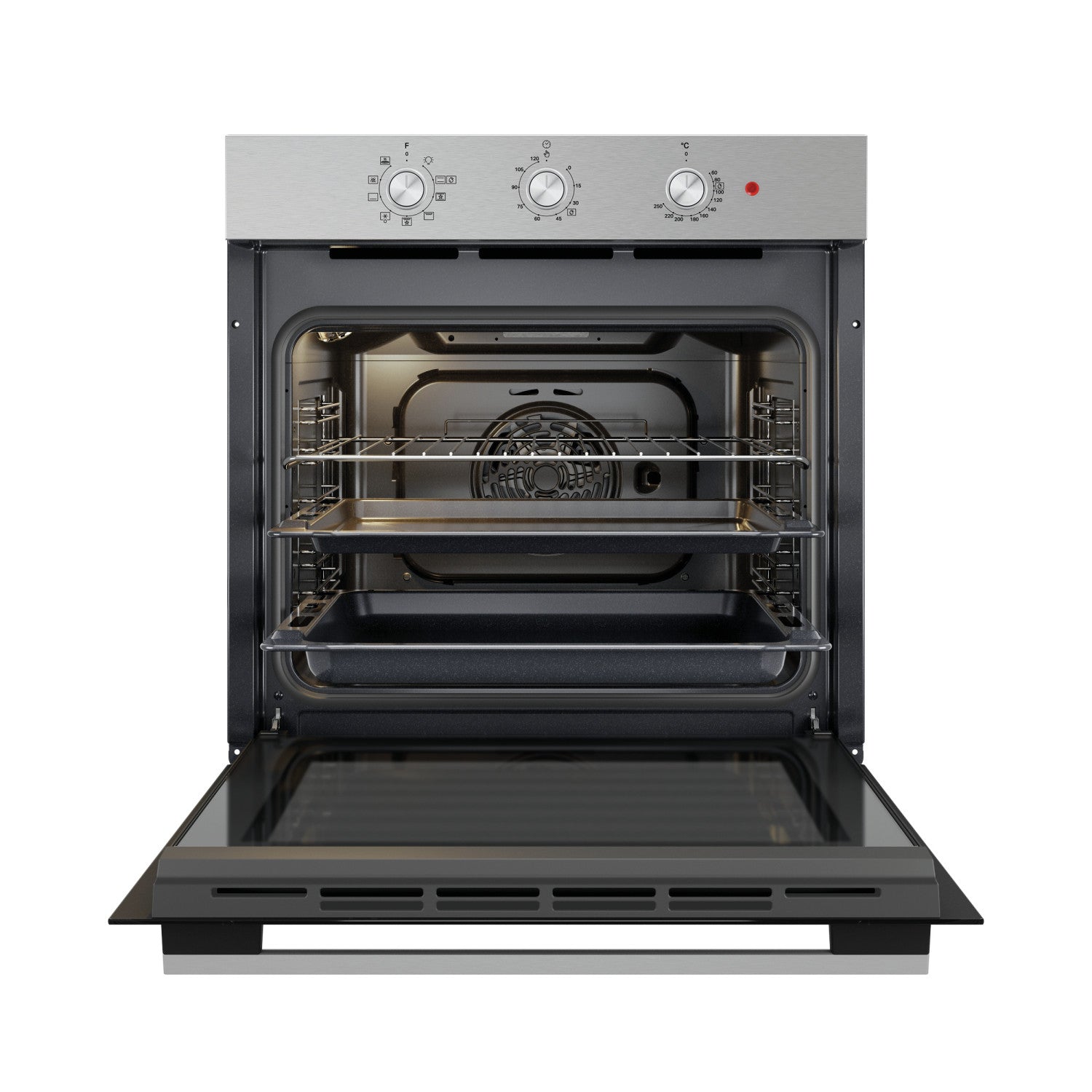 Whirlpool OMK38HU0X Forno elettrico 71 L classe A Nero Acciaio inox