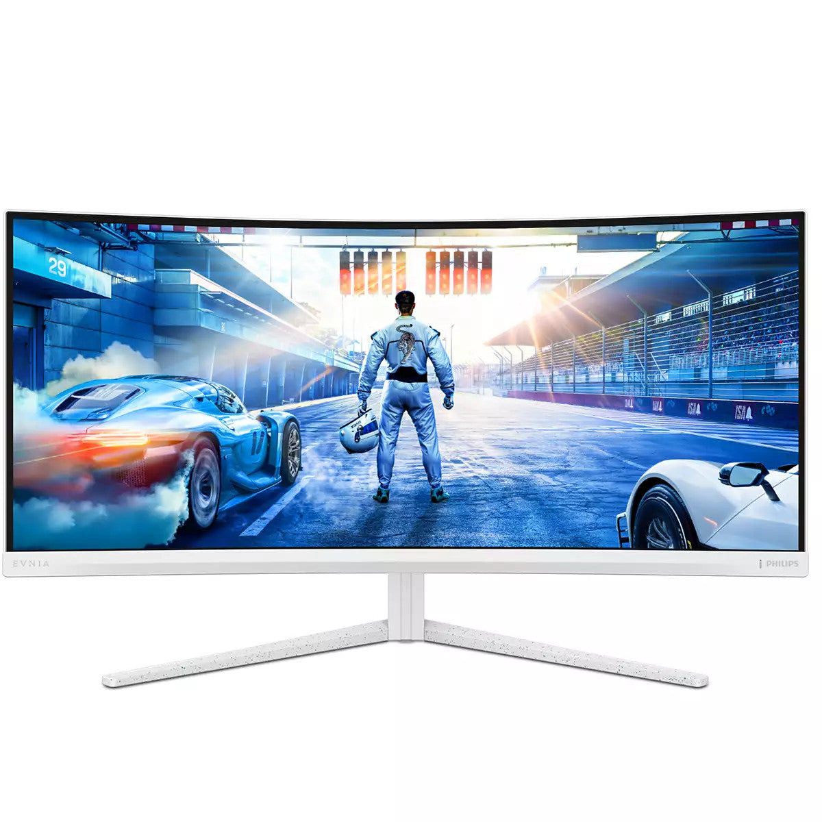 Philips 34M2C5601QA/00 Monitor PC 86,4 cm (34") 3440 x 1440 Pixel Bianco