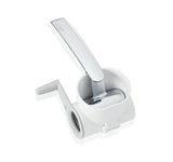 Grattugia Leifheit ComfortLine LFH3148 a Manovella per Formaggio Adatto a Destrimani e Mancini Bianco