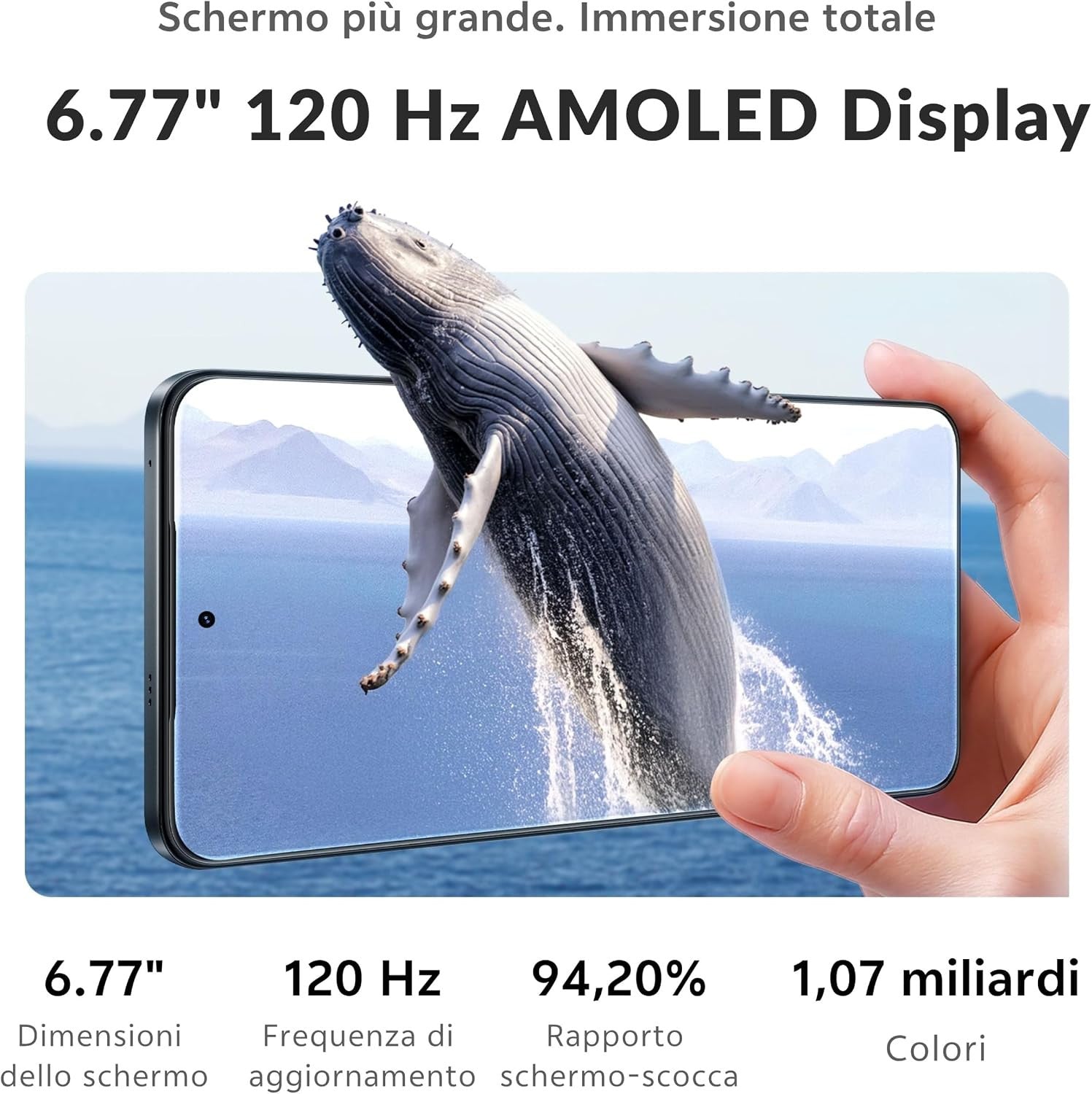 VIVO V70 Lite 5G 17,2 cm (6.77") Android 16.0 USB tipo-C 6 GB 256 GB 6500 mAh Nero
