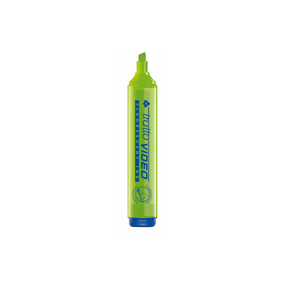 Tratto 830209 evidenziatore 1 pz Punta smussata Lime