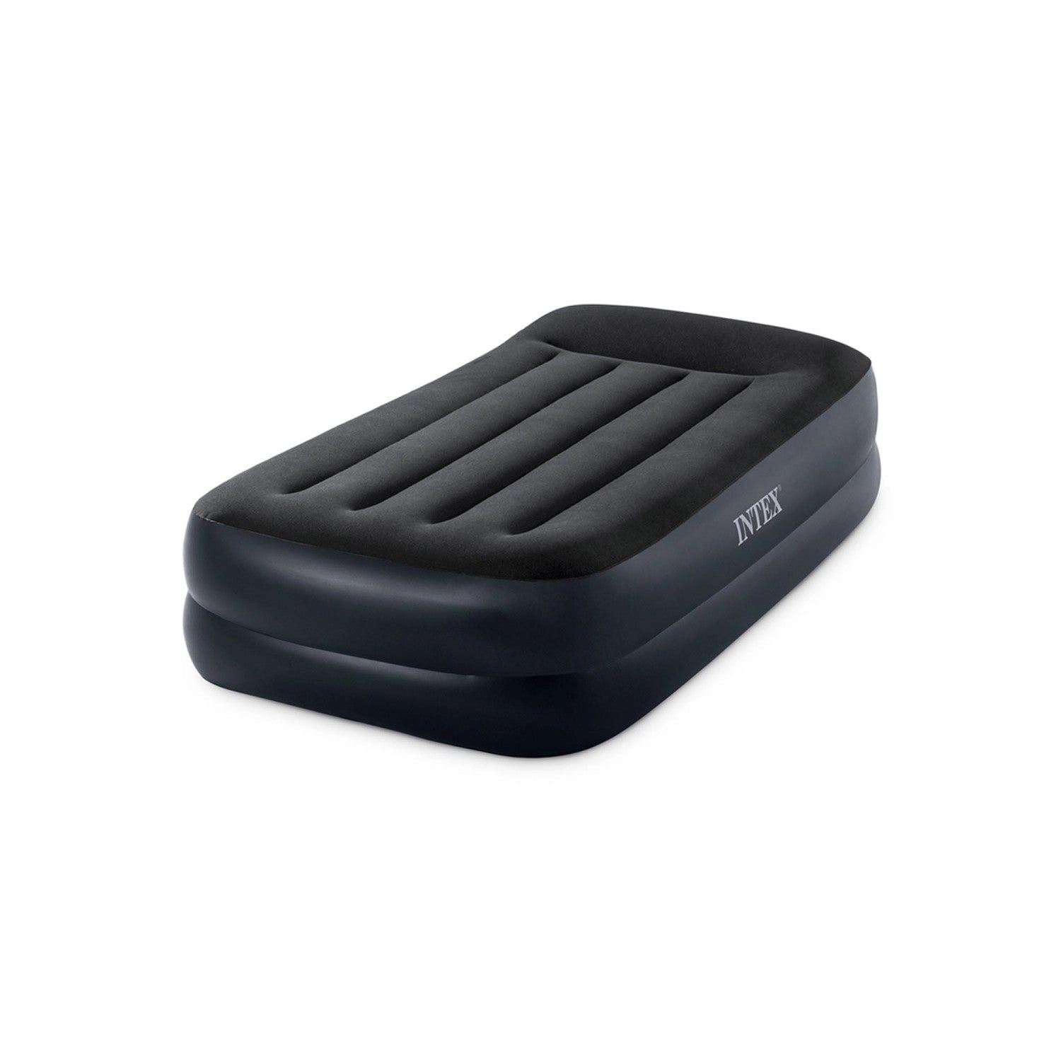 Intex DuraBeam Pillow Rest Raised Materasso singolo Nero Blu