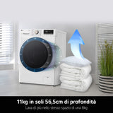 LG F4R7013TSWG Lavatrice 13kg AI DD, Classe A-20 , 1400 giri, TurboWash, Vapore