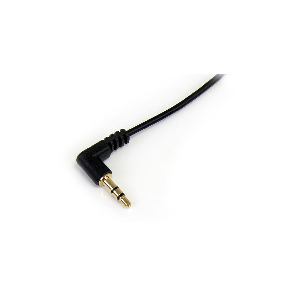 StarTech.com MU1MMSRA cavo audio 0,3 m 3.5mm Nero