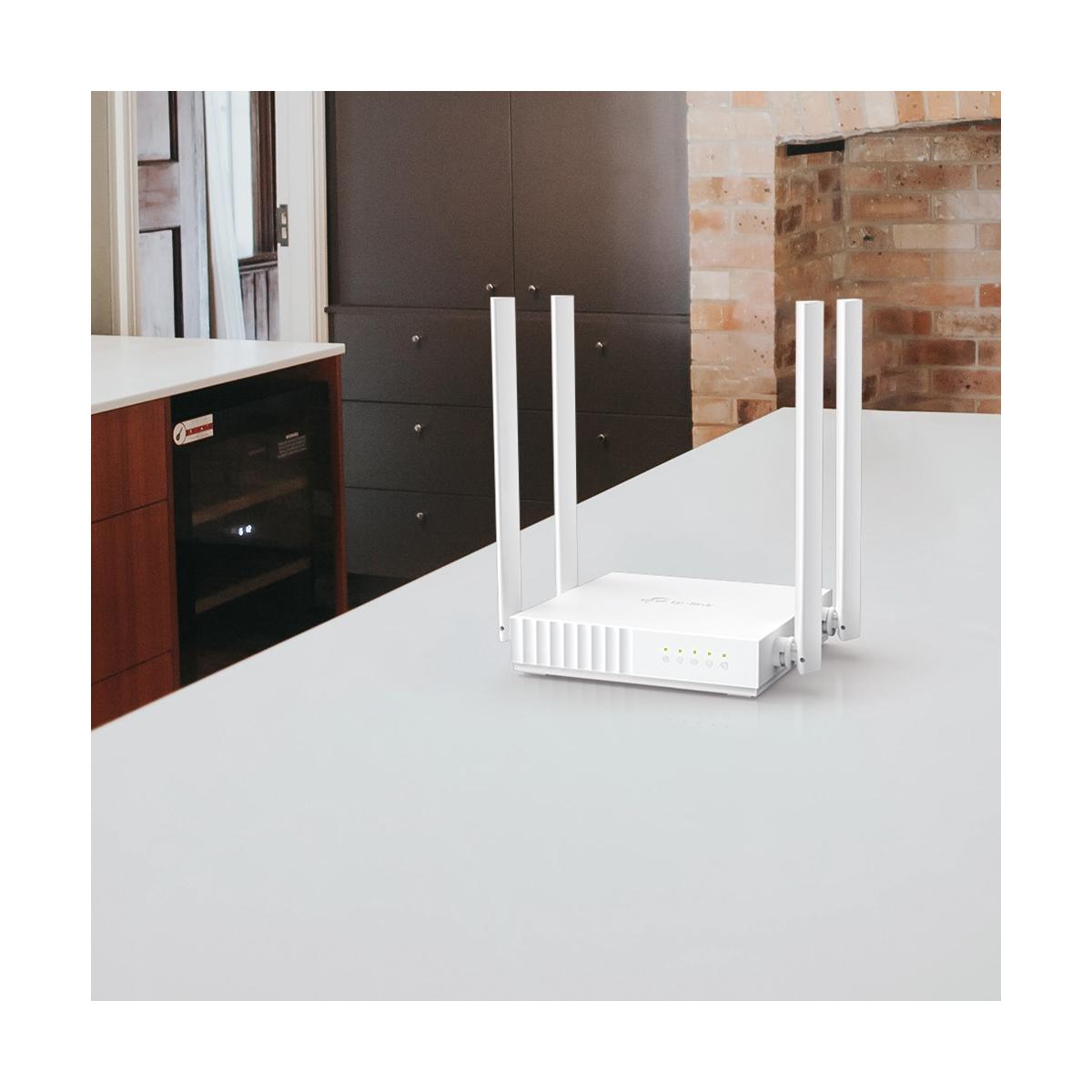 TP-Link ARCHER C24 router wireless Fast Ethernet Dual-band (2.4 GHz/5 GHz) Bianco