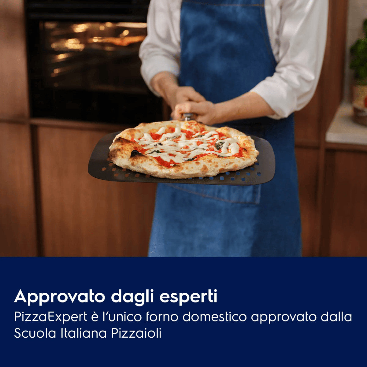 Electrolux PizzaExpert Series 700 Multifunction Oven with pyrolytic cleaning Wi-Fi connection 72 L 3490 W Nero
