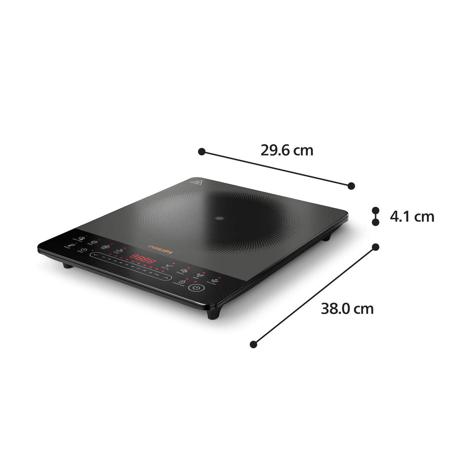 Philips Serie 5000 Piastra a induzione 10 Livelli