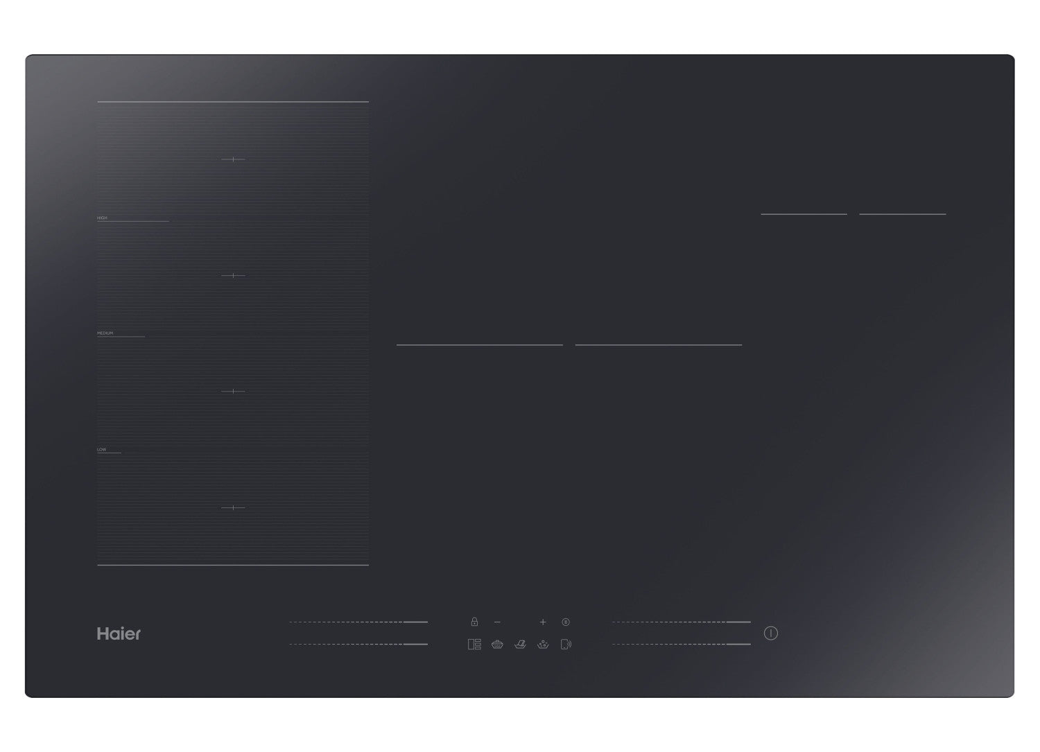 Haier I-Move Series 6 HAMTSJ86MC/1 Nero Da incasso 59 cm Piano cottura a induzione 6 Fornelli