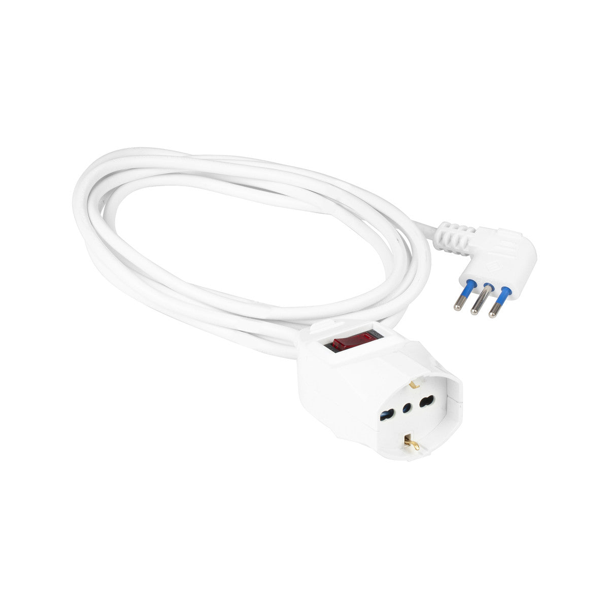 Poly Pool PP2635 prolunghe e multiple 3 m 1 presa(e) AC Interno Bianco