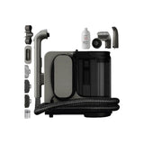 UWANT Y200 Steam macchina per pulire il tappeto Portatile Grigio, Nero