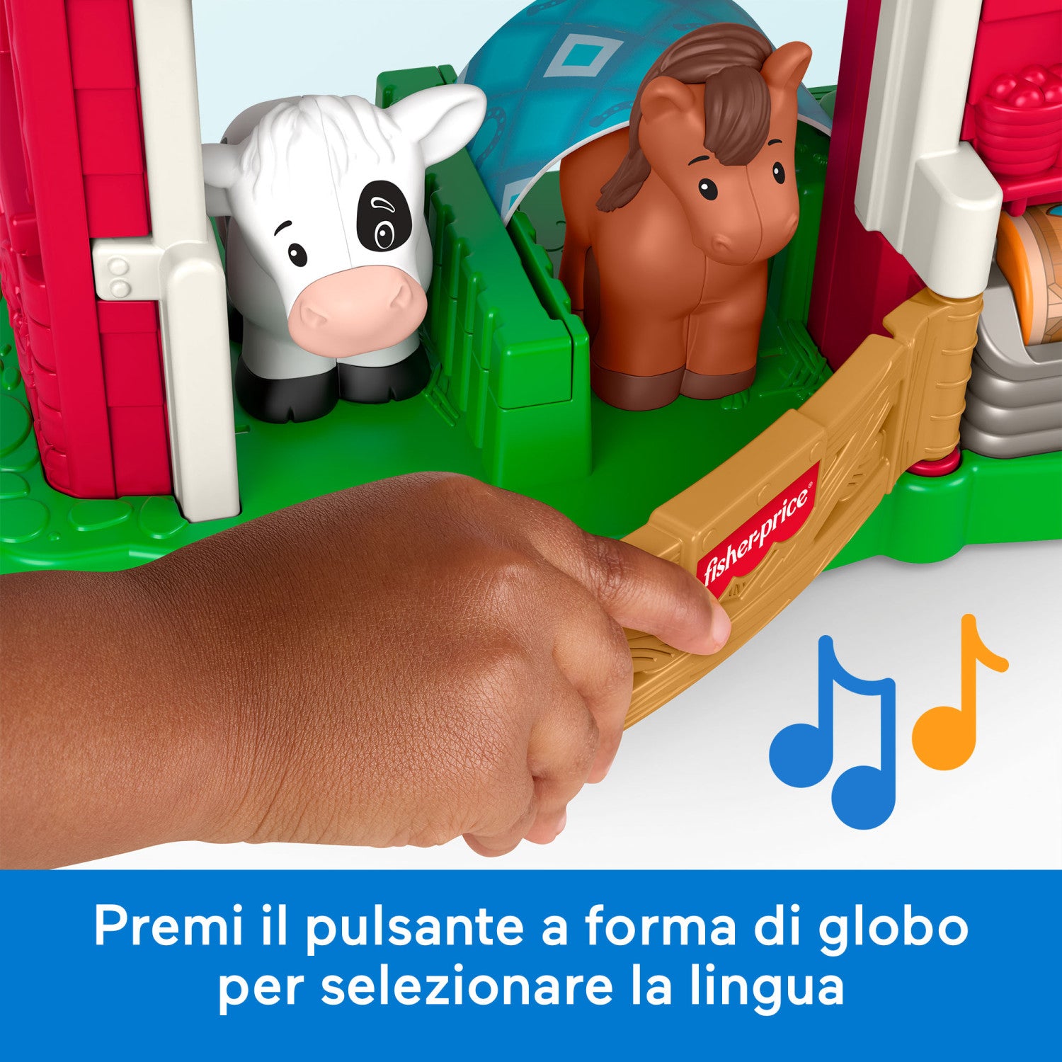 Fisher-Price Little People Divertente Fattoria Animali Felici