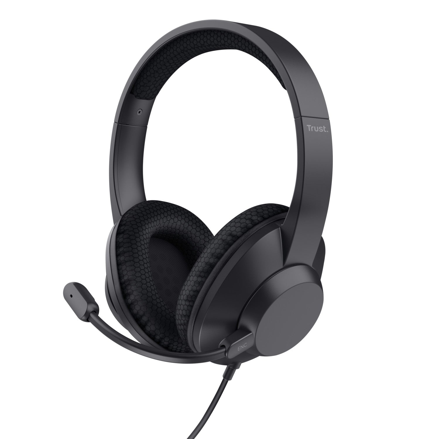 Trust Ayda Max Auricolare Cablato A Padiglione Musica e Chiamate USB Type-C / USB Type-A Nero