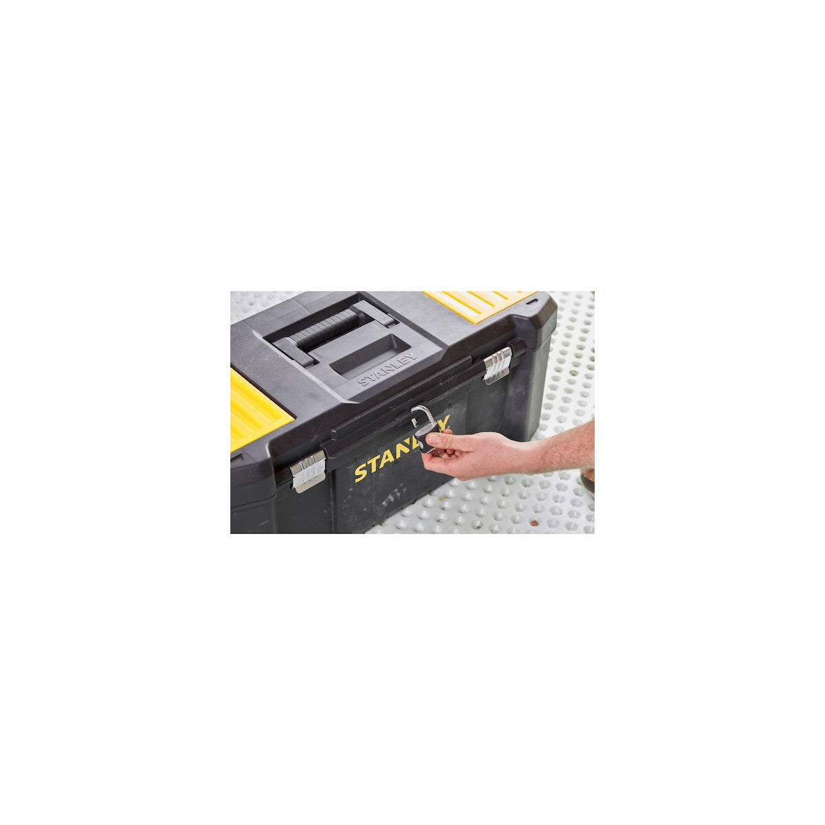 Black Decker STST82976-1 Cassetta degli attrezzi Nero, Giallo