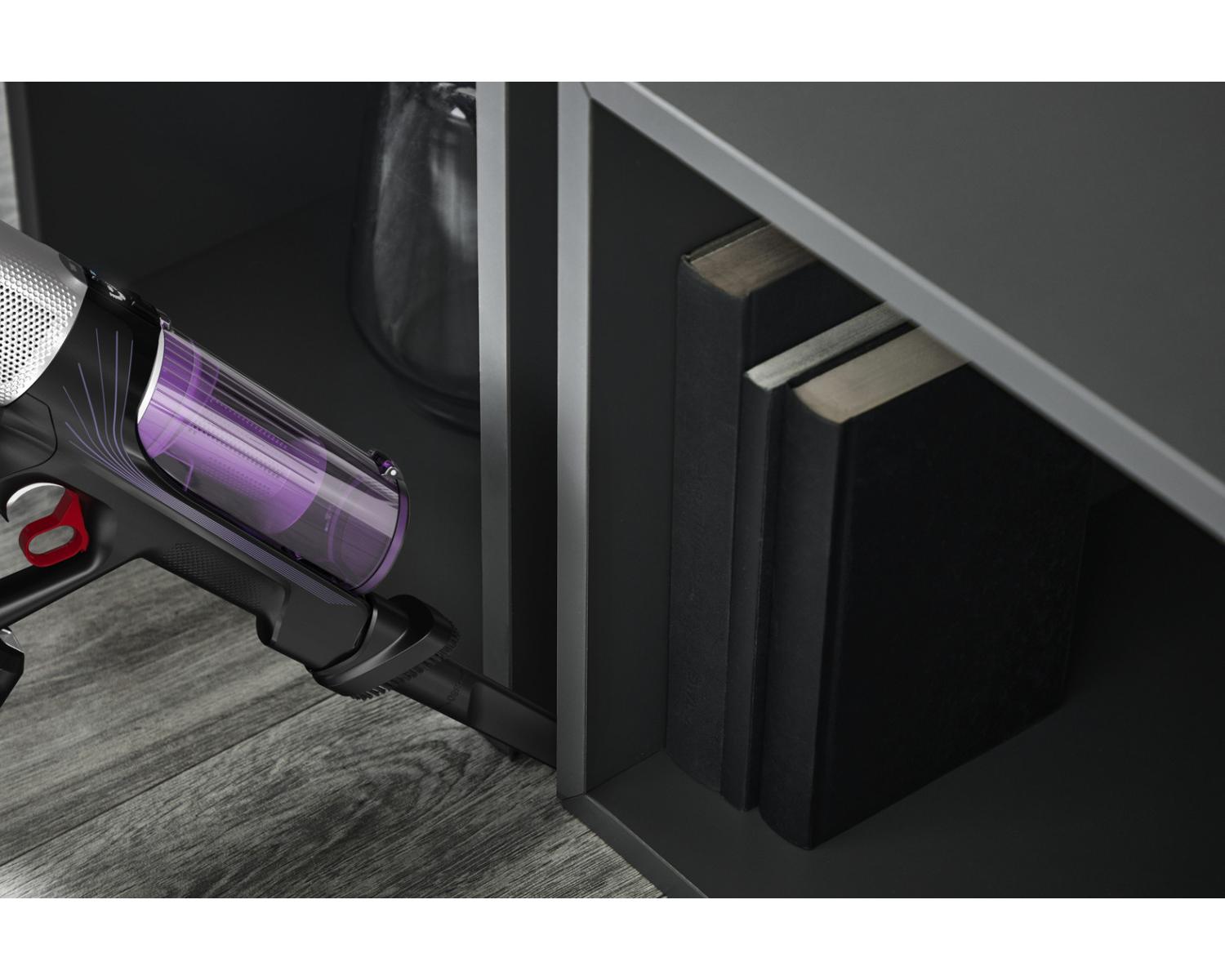 Rowenta X-Force Flex 9.60 RH2037 aspirapolvere senza filo Nero Viola Senza sacchetto