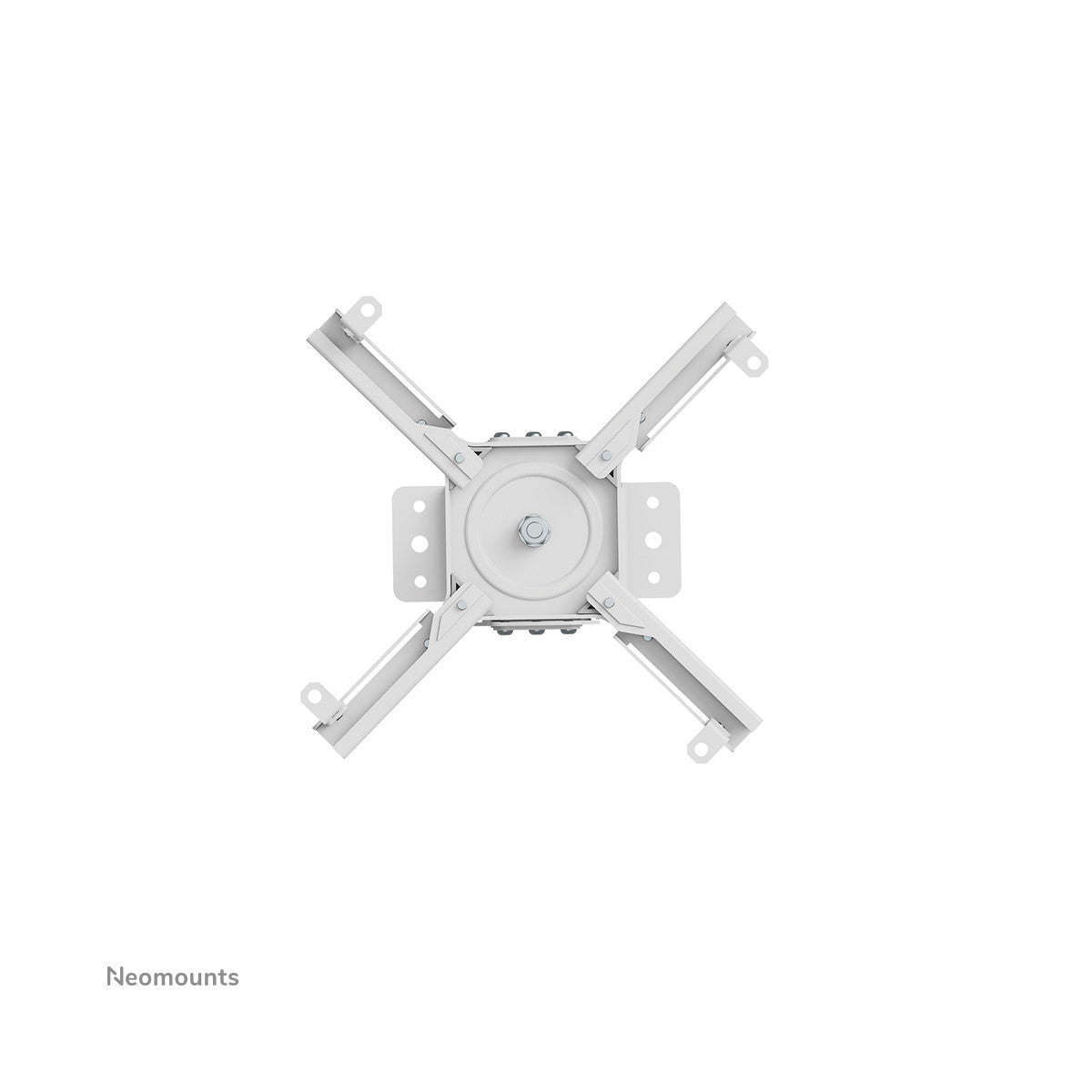 Neomounts CL25-530WH1 Supporto a soffitto beamer - alt. 25,5 cm - montaggio facile - mobilità completa