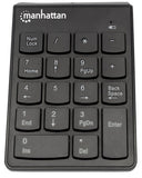 Manhattan 178846 tastierino numerico Laptop/PC RF Wireless Nero