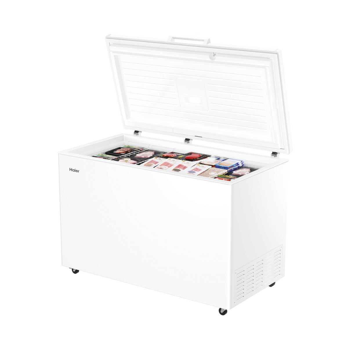 Haier HCE420D Congelatore a pozzo Libera installazione 418 L E Bianco