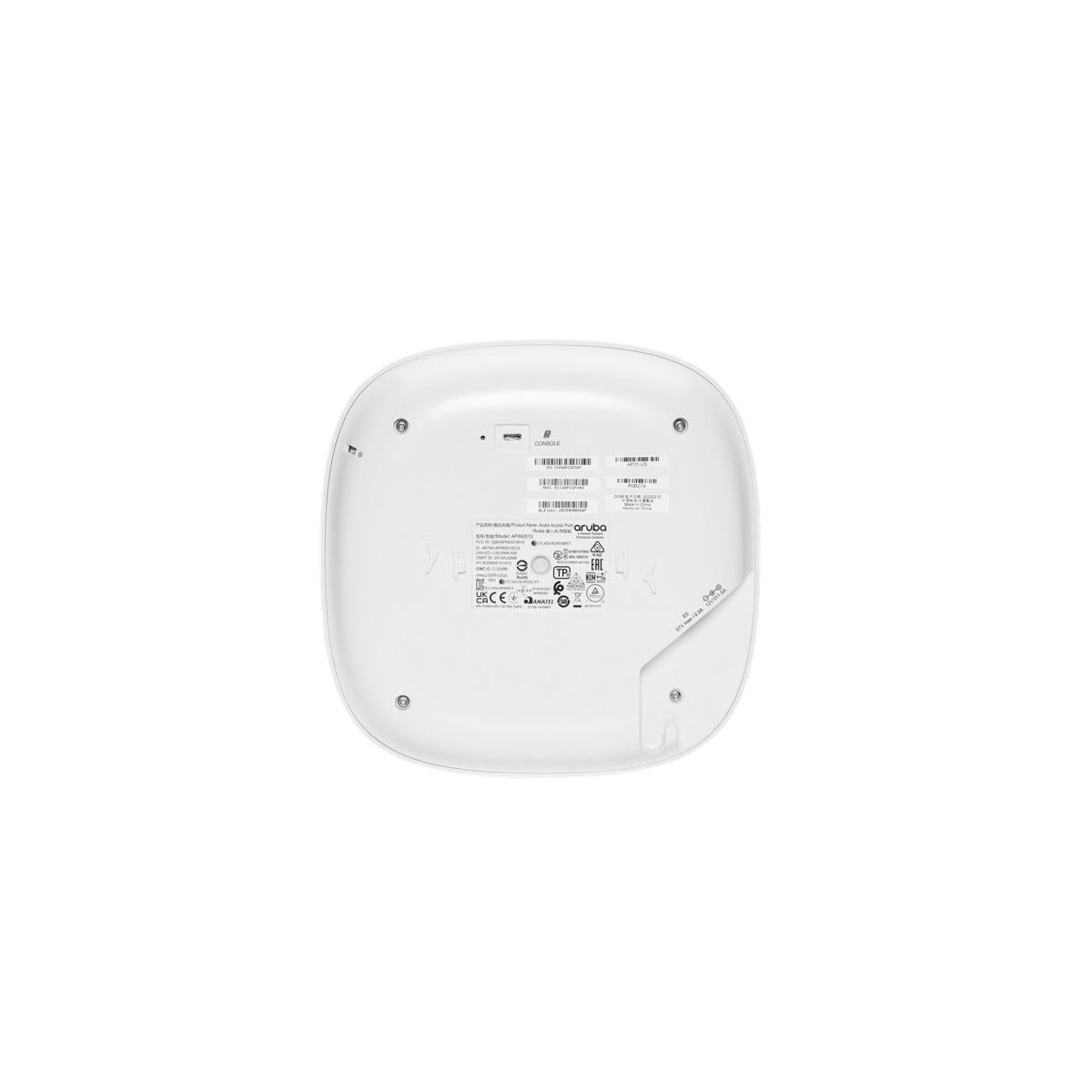 Aruba R9B28A punto accesso WLAN 4800 Mbit/s Bianco Supporto Power over Ethernet (PoE)