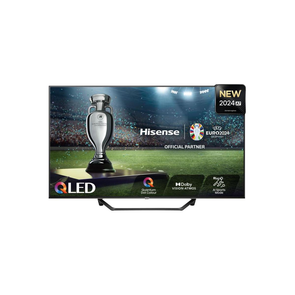 Hisense 55A79NQ TV 139,7 cm 55 pollici 4K Ultra HD Smart TV Wi-Fi Nero 350 cd.m