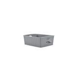 Stefanplast Cestino Elegance L High Grigio 36x29x13 cm