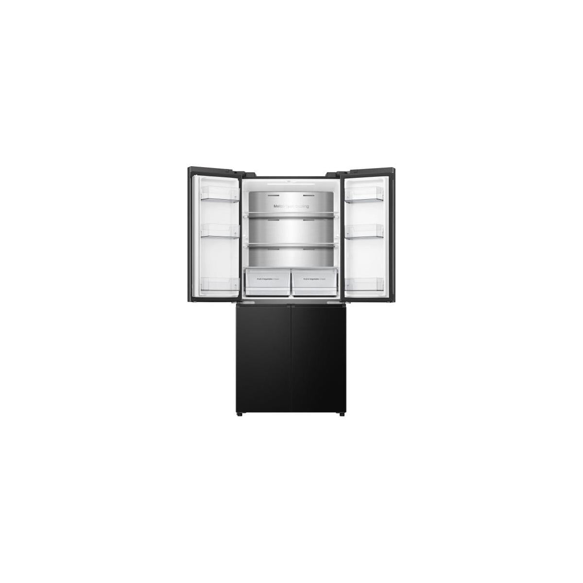 Hisense RQ5P470SAFE Frigorifero Combinato No Frost Classe E Nero