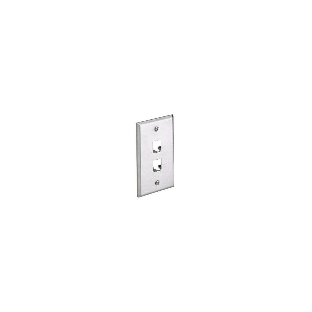 Panduit CFP2SY Placca copripresa e copri interruttori Acciaio inox