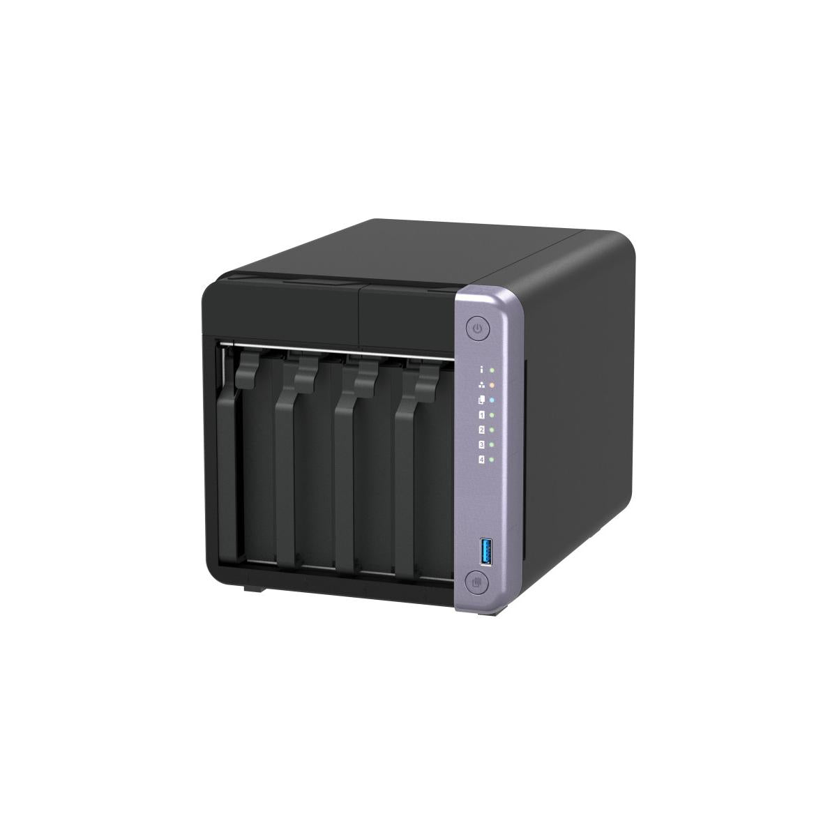 QNAP TS-432X-4G server NAS e di archiviazione Tower Alpine Alpine AL-524 4 GB DDR4 QNAP QTS Nero