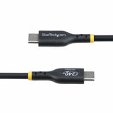StarTech.com Cavo di Ricarica USB-C da 3m, cavo USB-C certificato USB-IF, 240W PD EPR, cavo trasferimento dati USB 2.0 Tipo-C per laptop, rivestimento in TPE, M/M