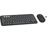 Logitech Pebble 2 Combo Tastiera Mouse Incluso RF Senza Fili Bluetooth QWERTY Italiano Grafite