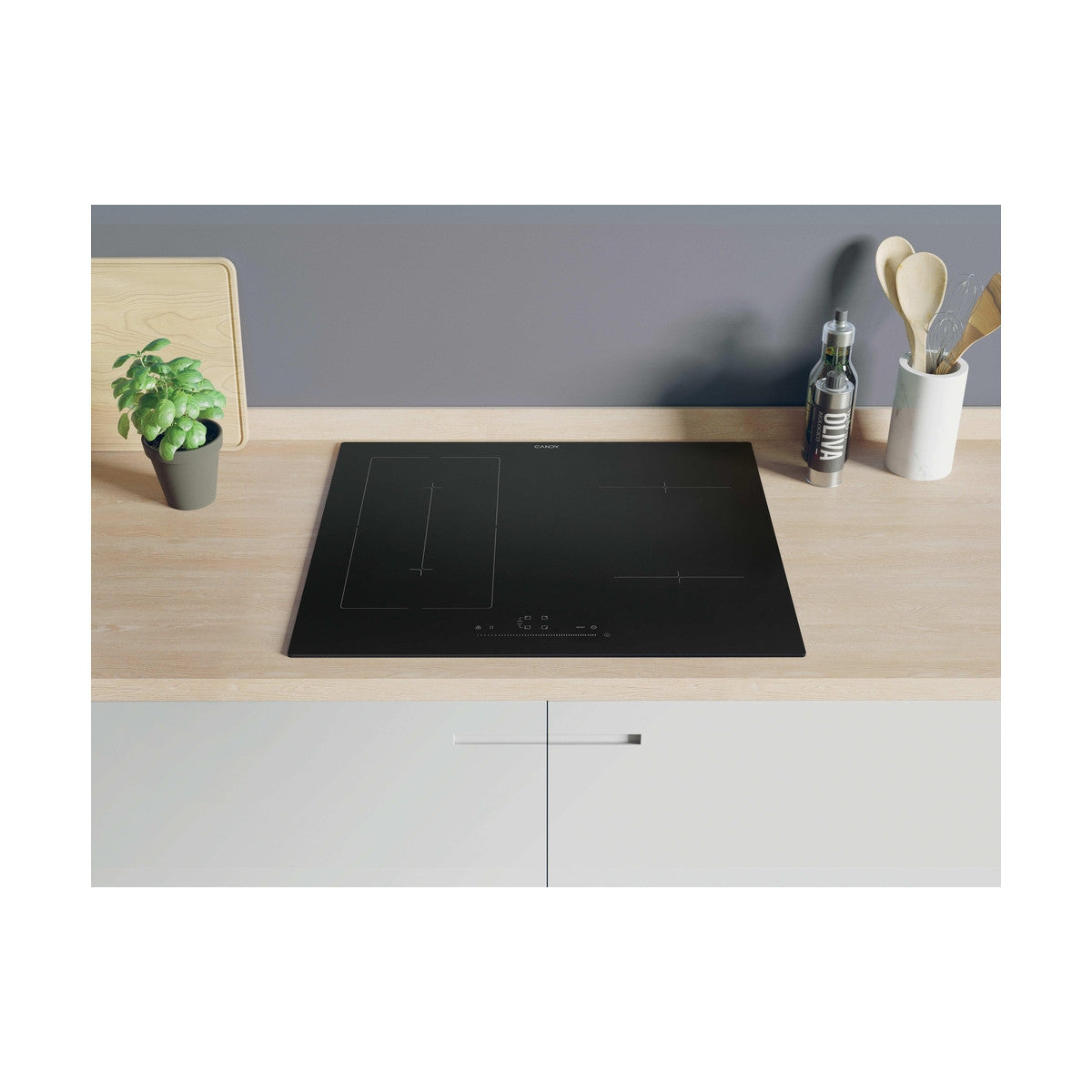 Candy Idea CIES64MCA Nero Da incasso 59 cm Piano cottura a induzione 4 Fornelli